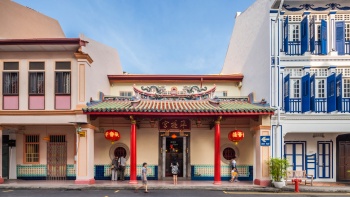 位于恭錫路的準提宮 (Cundhi Gong Temple) 外觀