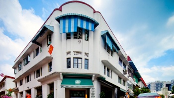 咖啡館 Tiong Bahru Bakery 的外觀。