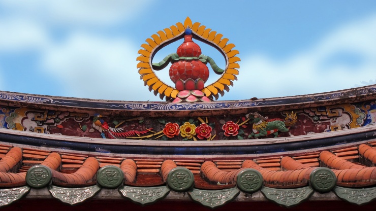 鳳山(shān)寺的屋頂