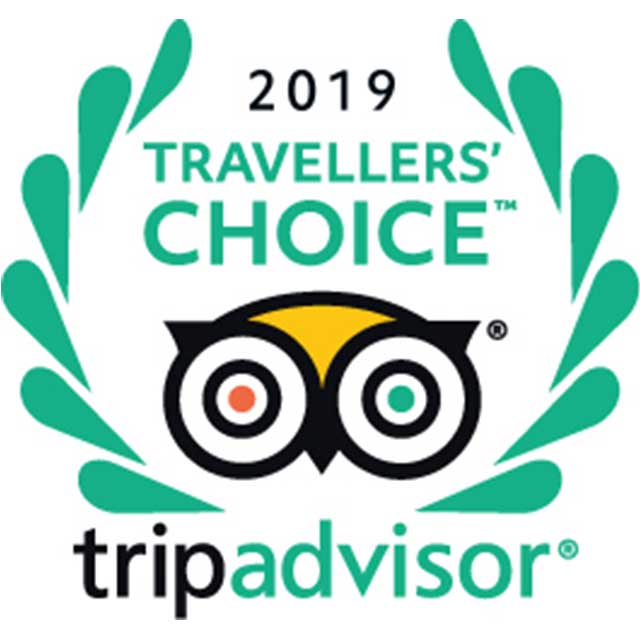 2019 年 TripAdvisor  “旅行者之選” (Travelers' Choice) 酒店(diàn)大獎